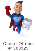 Blue And Red Male Super Hero Clipart #1383329 by Julos