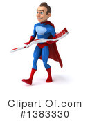 Blue And Red Male Super Hero Clipart #1383330 by Julos