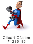 Blue And Red Super Hero Clipart #1296196 by Julos