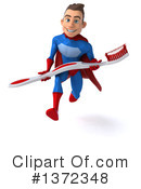 Blue And Red Super Hero Clipart #1372348 by Julos