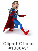 Blue And Red Super Hero Clipart #1380491 by Julos