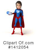 Blue And Red Super Hero Clipart #1412054 by Julos