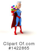 Blue And Red Super Hero Clipart #1422865 by Julos