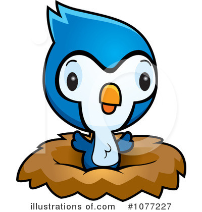 Blue Jay Clipart #1077227 by Cory Thoman