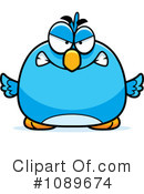 Blue Bird Clipart #1089674 by Cory Thoman
