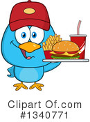 Blue Bird Clipart #1340771 by Hit Toon