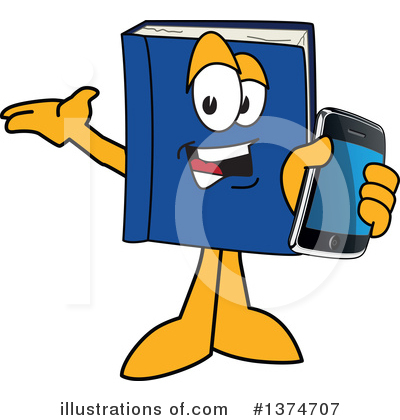 Blue Book Clipart #1374707 by Toons4Biz