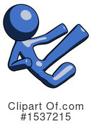 Blue Design Mascot Clipart #1537215 by Leo Blanchette