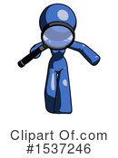 Blue Design Mascot Clipart #1537246 by Leo Blanchette