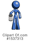 Blue Design Mascot Clipart #1537313 by Leo Blanchette