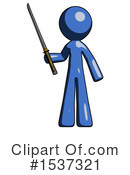 Blue Design Mascot Clipart #1537321 by Leo Blanchette