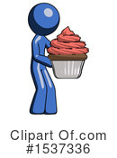 Blue Design Mascot Clipart #1537336 by Leo Blanchette