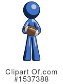 Blue Design Mascot Clipart #1537388 by Leo Blanchette