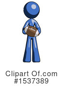 Blue Design Mascot Clipart #1537389 by Leo Blanchette