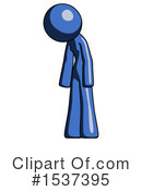Blue Design Mascot Clipart #1537395 by Leo Blanchette