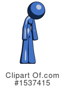 Blue Design Mascot Clipart #1537415 by Leo Blanchette