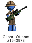 Blue Design Mascot Clipart #1543973 by Leo Blanchette