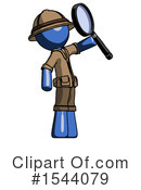 Blue Design Mascot Clipart #1544079 by Leo Blanchette