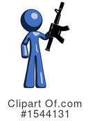 Blue Design Mascot Clipart #1544131 by Leo Blanchette