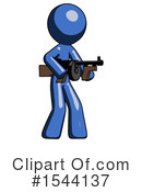 Blue Design Mascot Clipart #1544137 by Leo Blanchette