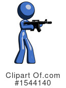 Blue Design Mascot Clipart #1544140 by Leo Blanchette