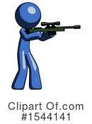 Blue Design Mascot Clipart #1544141 by Leo Blanchette