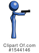 Blue Design Mascot Clipart #1544146 by Leo Blanchette