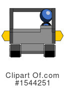 Blue Design Mascot Clipart #1544251 by Leo Blanchette