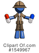 Blue Design Mascot Clipart #1549967 by Leo Blanchette