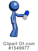 Blue Design Mascot Clipart #1549977 by Leo Blanchette