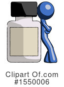 Blue Design Mascot Clipart #1550006 by Leo Blanchette