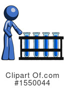 Blue Design Mascot Clipart #1550044 by Leo Blanchette