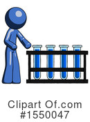Blue Design Mascot Clipart #1550047 by Leo Blanchette