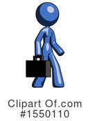 Blue Design Mascot Clipart #1550110 by Leo Blanchette