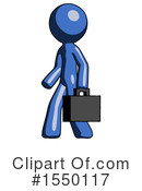 Blue Design Mascot Clipart #1550117 by Leo Blanchette