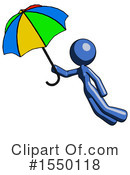 Blue Design Mascot Clipart #1550118 by Leo Blanchette