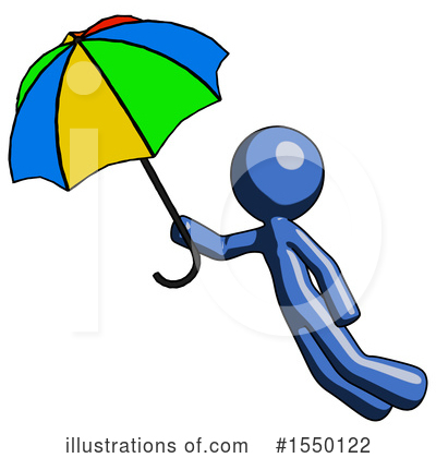Royalty-Free (RF) Blue Design Mascot Clipart Illustration by Leo Blanchette - Stock Sample #1550122