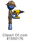 Blue Design Mascot Clipart #1550176 by Leo Blanchette