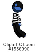 Blue Design Mascot Clipart #1558390 by Leo Blanchette