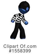 Blue Design Mascot Clipart #1558399 by Leo Blanchette
