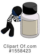 Blue Design Mascot Clipart #1558423 by Leo Blanchette