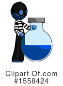 Blue Design Mascot Clipart #1558424 by Leo Blanchette