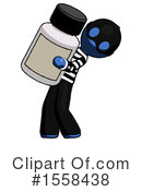 Blue Design Mascot Clipart #1558438 by Leo Blanchette