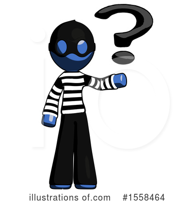 Royalty-Free (RF) Blue Design Mascot Clipart Illustration by Leo Blanchette - Stock Sample #1558464