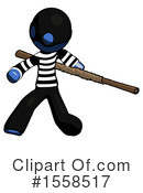 Blue Design Mascot Clipart #1558517 by Leo Blanchette
