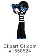 Blue Design Mascot Clipart #1558524 by Leo Blanchette