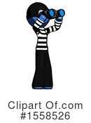 Blue Design Mascot Clipart #1558526 by Leo Blanchette