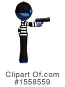 Blue Design Mascot Clipart #1558559 by Leo Blanchette