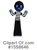 Blue Design Mascot Clipart #1558646 by Leo Blanchette