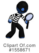 Blue Design Mascot Clipart #1558671 by Leo Blanchette